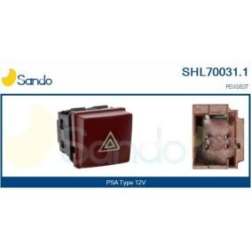 SANDO SHL70031.1 Interruttore, lampeggiatore d'emergenza PEUGEOT 207