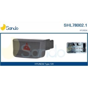 SANDO SHL78002.1 Interruttore, lampeggiatore d'emergenza HYUNDAI