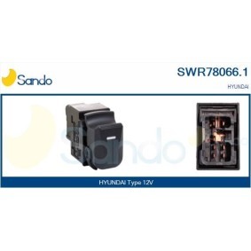 SANDO SWR78066.1 Pulsantiera alzacristalli HYUNDAI ix35