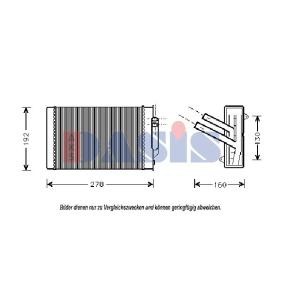 Wärmetauscher 529000N für CHRYSLER