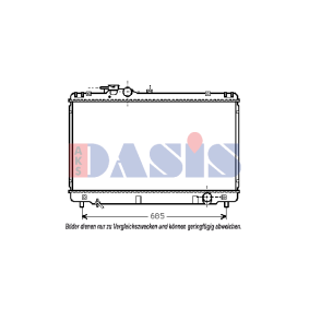 AKS DASIS 820005N Klimaverdampfer VW TRANSPORTER