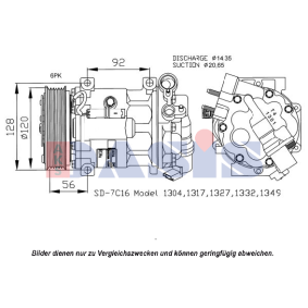 Acquista Compressore aria condizionata da AKS DASIS 850477N a buon mercato per soli 381,31&nbsp;&euro;