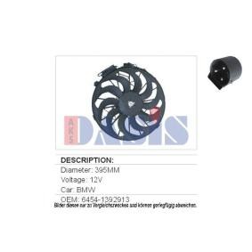 AKS DASIS 870490N Ventilador BMW Série 8