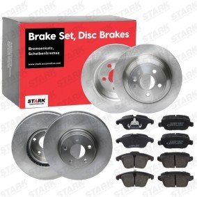 STARK SKBK-10991657 Kit dischi e pastiglie FORD MONDEO 4 (BA7) 2.2 175 CV Diesel