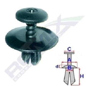 ROMIX C10130 Moldura de puerta MINI