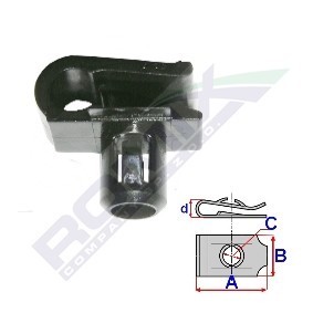 ROMIX C60454 Moldura de puerta MERCEDES-BENZ