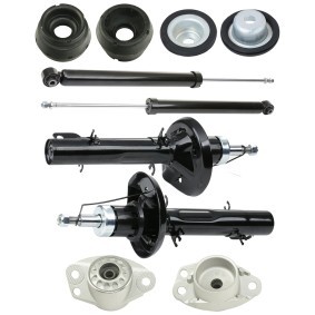 RIDEX 1185S0053 Kit de suspension, amortisseur et ressort AUDI A3