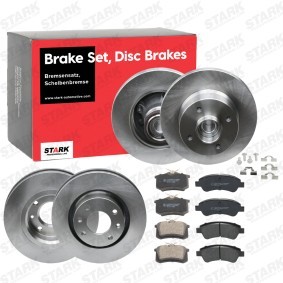 STARK SKBK-10991736 Bromssats PEUGEOT 207 SW (WK_) 1.6 90 hk Diesel