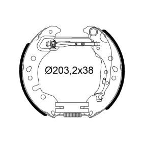 Osta Jarrukenkäsarja VALEO:llä 554988 edullisesti hintaan 98,57&nbsp;&euro;
