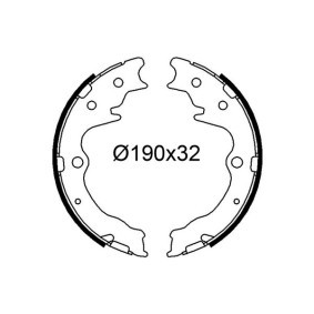 Bremsbackensatz von VALEO 564329