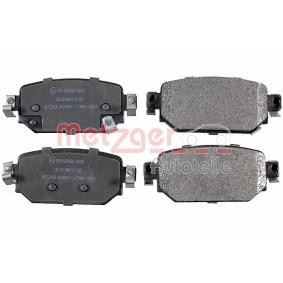 Acquista Kit pastiglie freni da METZGER 1170940 a buon mercato per soli 23,71&nbsp;&euro;