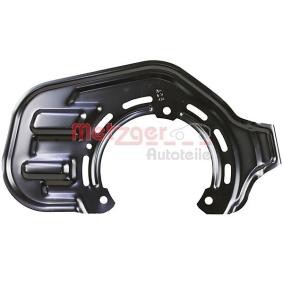 METZGER 6115464 Chapa protectora de disco de freno OPEL