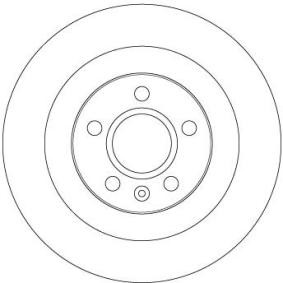 TRW DF6970 Bremsscheiben VOLVO XC40 (536) 2.0 190 PS Otto