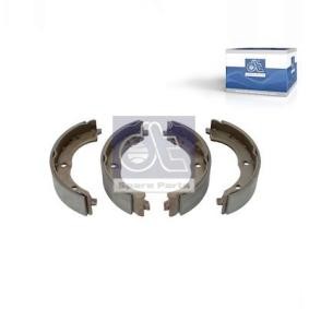 DT Spare Parts 12.93126 Handbremsbeläge FIAT DUCATO Pritsche/Fahrgestell (230) 1.9 68 PS Diesel
