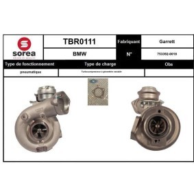 Compre Turbocompressor da SNRA TBR0111 a um preço baixo por 577,32&nbsp;&euro;