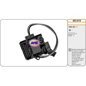 AHE 423.012 Kühlerlüfter RENAULT KANGOO (KC0/1_) 1.6 82 PS Otto