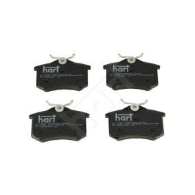 HART 215 227 Bremsbeläge RENAULT Megane 4 Grandtour (K9A/M/N_) 1.6 115 PS Otto