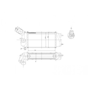 HART 612 526 Ladeluftkühler CITROËN C2 Enterprise (JG_)