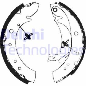 DELPHI LS1713 Bremsbacken FIAT DUCATO Bus (230) 2.0 84 PS Diesel