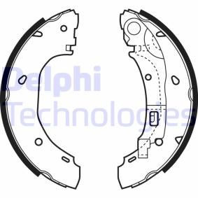 DELPHI LS1925 Bremsbacken FIAT DUCATO Bus (230) 2.0 84 PS Diesel