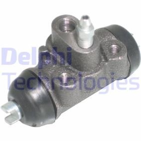 DELPHI LW60283 Hjulbremsesylinder MAZDA 323 F 6 (BJ) 1.3 73 hk Bensinmotor