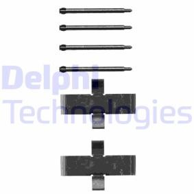 Achetez des Kit d'accessoires, plaquette de frein à disque DELPHI LX0090 à prix pour 15,33&nbsp;&euro;