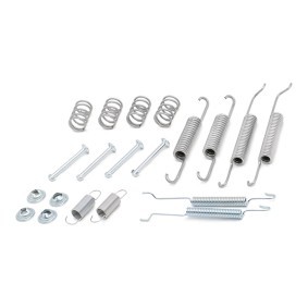 DELPHI LY1121 Kit de acessórios, maxilas do travão SKODA