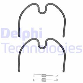 DELPHI LY1349 Kit de accesorios, pastillas de frenos SUZUKI LIANA Fastback 1.6 103 cv Motor otto