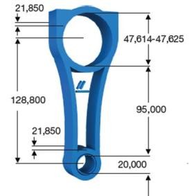 IPSA CO008400 Pleuel RENAULT MEGANE 3 Coupe (DZ0/1)