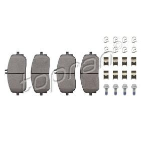 Achetez des Plaquettes de frein TOPRAN 624 513 à prix pour 44,59&nbsp;&euro;