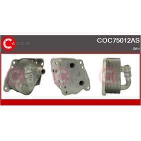CASCO COC75012AS Radiatore olio BMW 3 Coupe (E92) 1.6 122 CV Motore a ciclo otto