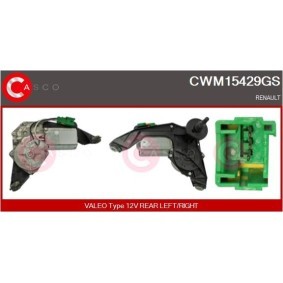 Scheibenwischermotor für RENAULT von CASCO