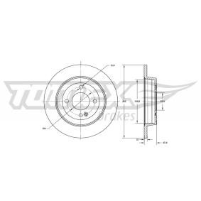 TOMEX brakes TX 73-35 Disque de frein HYUNDAI ACCENT 4 Stufenheck (RB) 1.4 99 CV Essence