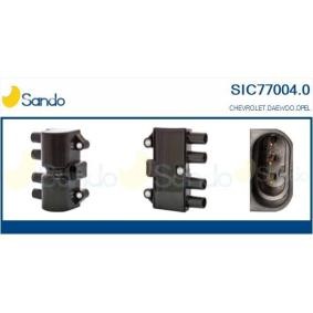 SANDO SIC77004.0 Bobina d'accensione CHEVROLET AVEO Tre volumi (T300) 1.6 116 CV Motore a ciclo otto