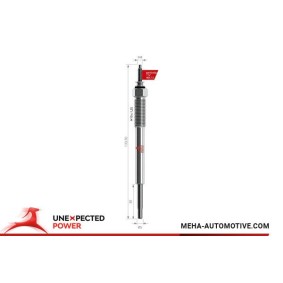 MEHA AUTOMOTIVE MH70150 Glödstift KIA CEE`D Sportswagon (JD) 1.4 90 hk Diesel