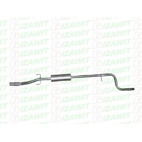 IZAWIT 27.126 Silenziatore centrale PEUGEOT 207 SW (WK_)