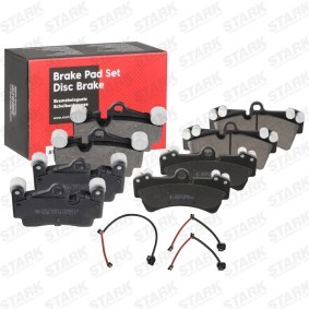 Bremsbeläge SKBP-0012399 für PORSCHE