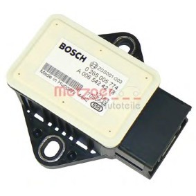 METZGER 0900578 Sensor, langs- / tverrakselerasjon MERCEDES-BENZ