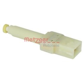 METZGER 0911038 Bremselysbryter AUDI 80