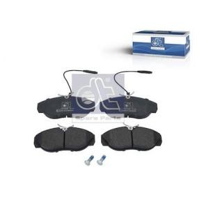 Bremsbeläge 12.93106 für CITROËN