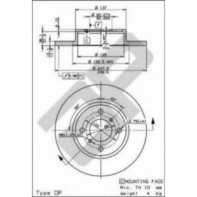 Køb Bremseskive af METZGER 14809 til den lave pris 262,53&nbsp;kr.