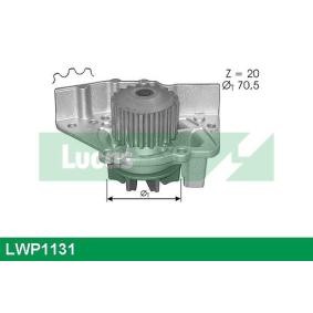 LUCAS LWP1131 Bomba de agua SUZUKI BALENO Ranchera familiar (EG) 1.9 75 cv Gasoleo