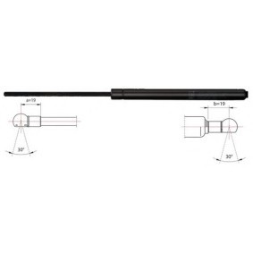 Acquista Ammortizzatore pneumatico, Lunotto posteriore da METZGER 2110285 a buon mercato per soli 31,55&nbsp;&euro;