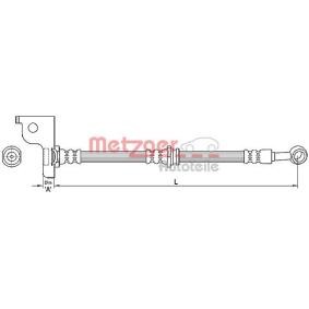 METZGER 4110138 Latiguillos de freno HYUNDAI SANTA FÉ I (SM) 2.4 136 cv Motor otto