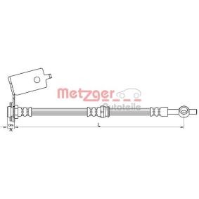 METZGER 4110141 Latiguillos de freno HYUNDAI SANTA FÉ I (SM) 2.4 136 cv Motor otto
