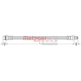 METZGER 4110227 Bromsslang CITROËN C4 Picasso 1 (UD_) 1.6 109 hk Diesel