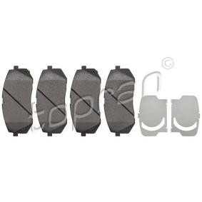 Achetez des Plaquettes de frein TOPRAN 821 253 à prix pour 35,59&nbsp;&euro;