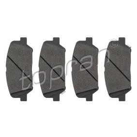 Achetez des Plaquettes de frein TOPRAN 821 266 à prix pour 38,96&nbsp;&euro;