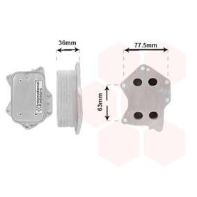 VAN WEZEL 30013712 Ölkühler MERCEDES-BENZ CLA