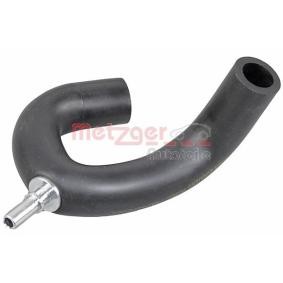 METZGER 2380165 Tubo flessibile, ventilazione monoblocco RENAULT LAGUNA